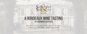 Read more about the article Bordeaux wine Tasting Event 12th October @ Ten green bottles