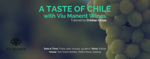 Read more about the article Viu Manent wine Tasting 25th January @730pm