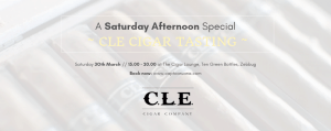 Read more about the article Cle Cigar Tasting 30th March @ 3pm