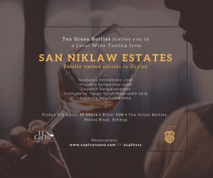 Read more about the article San Niklaw Estate wine tasting- 5th April