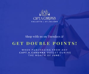 Read more about the article Tuesday June Special- double your points!