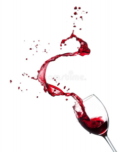 red wine splashing glass isolated white background high resolution image red wine splashing glass white background 113478761