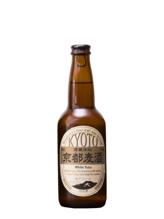 kyoto beer white yuzu 33cl