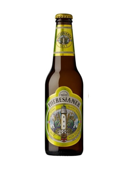 theresianer unfiltered wit beer 33cl