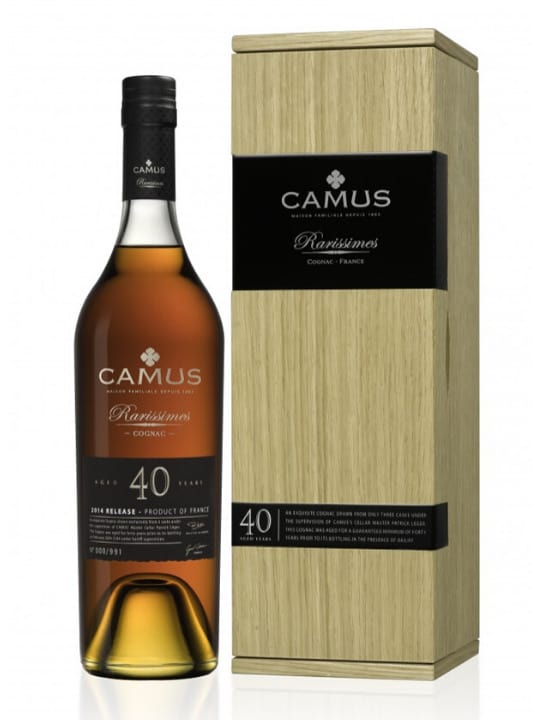 camus cognac rarissames 40 years 70cl