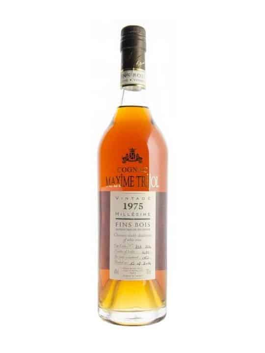 maxime trijol fins bois 1975 vintage cognac 70cl