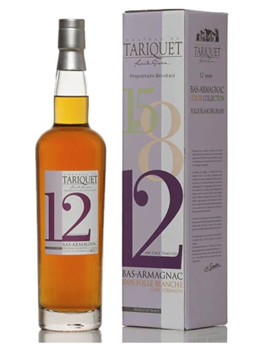 tariquet bas armagnac folle blanche 12 yo 70cl