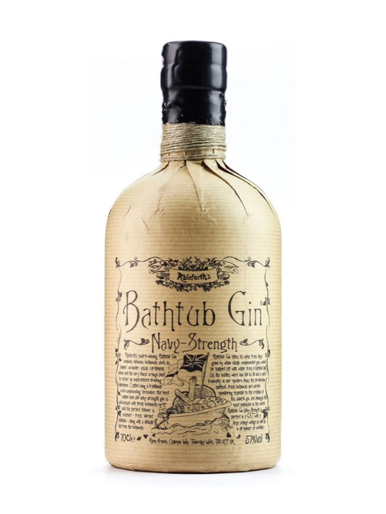 bathtub navy strenght gin 57 70cl