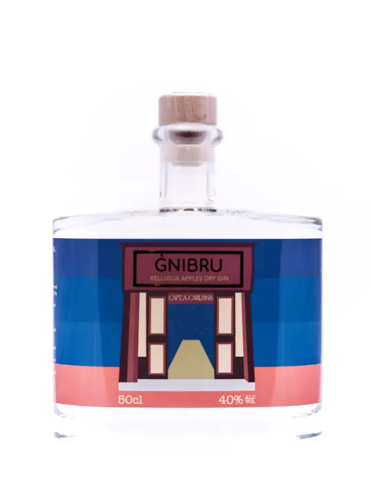 gnibru gin belludja apples fennel roesmary 50cl