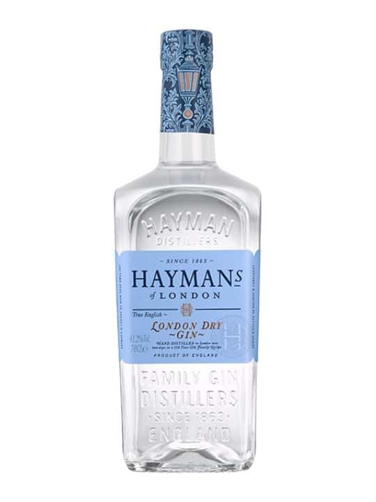 hayman of london dry gin 41.2 70cl