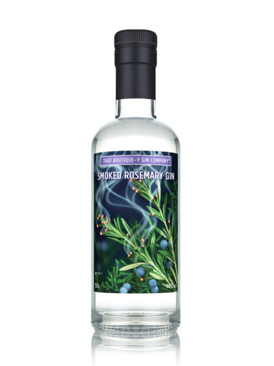 that boutique y smoked rosemary gin 50cl