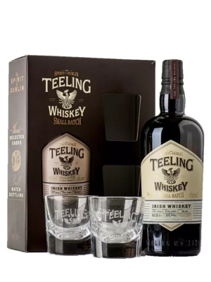 Teeling Small Batch Irish Whiskey Two Glass Gift Pack