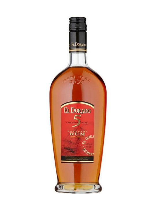 el dorado 5 yo rum 70cl