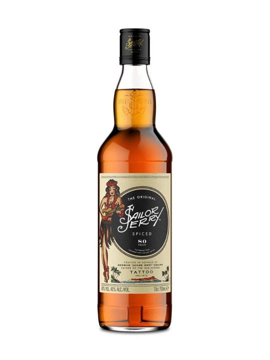 sailor jerry spiced rum 40 70cl