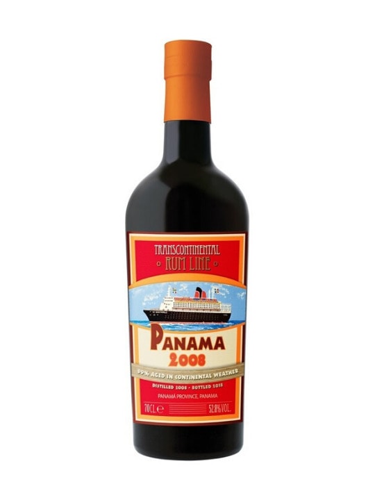 transcontinental rum line panama 2008 cask strenght 70cl