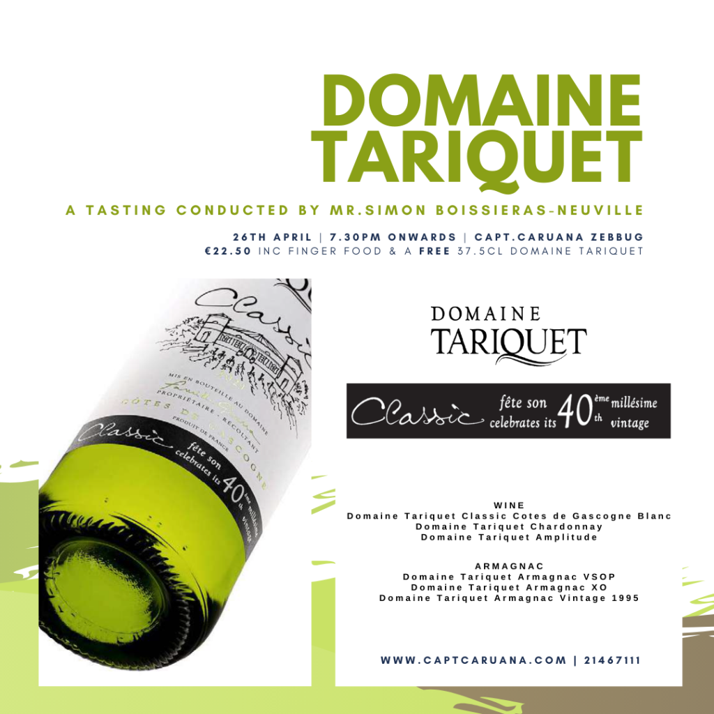 Domaine Tariquet Tasting