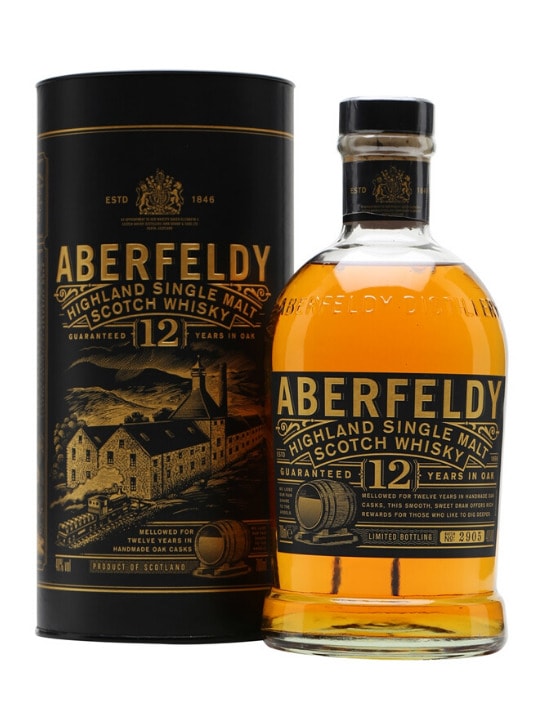 aberfeldy 12 yo single malt 70cl