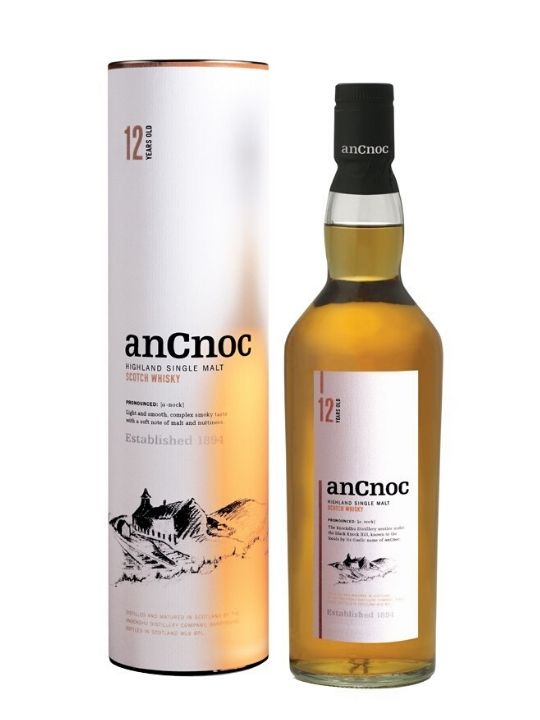 ancnoc 12 yo single malt whisky 70cl