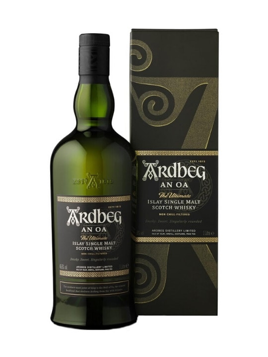 ardbeg an oa 46 single malt whisky 70cl