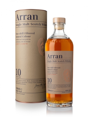 Arran 10 Year Old Single Malt Scotch Whisky 70cl