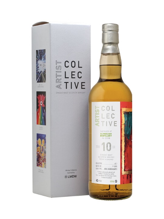 artist collective clynelish 10 yo 2008 single malt 70cl