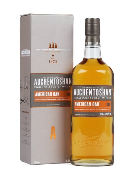 auchentoshan american oak single malt whisky 70cl