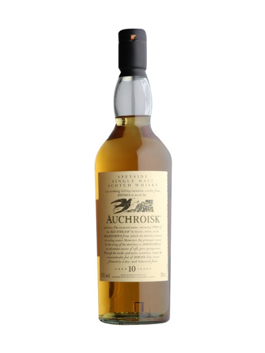 auchroisk 10 yo single malt scotch whisky 70cl