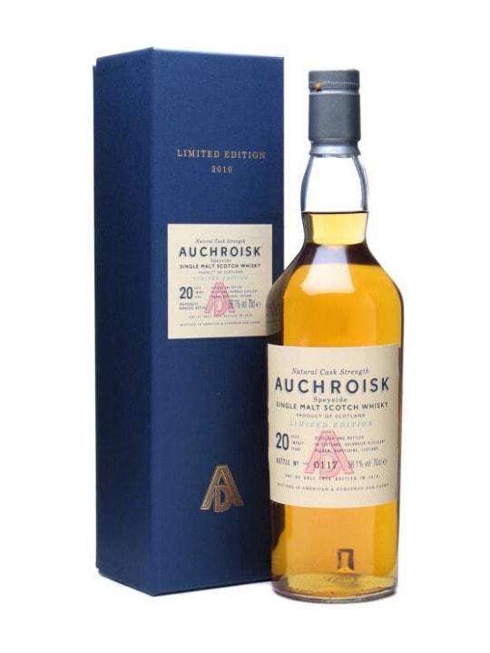 auchroisk 20 yo single malt 70cl