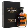 balblair 25 yo single malt whisky 70cl