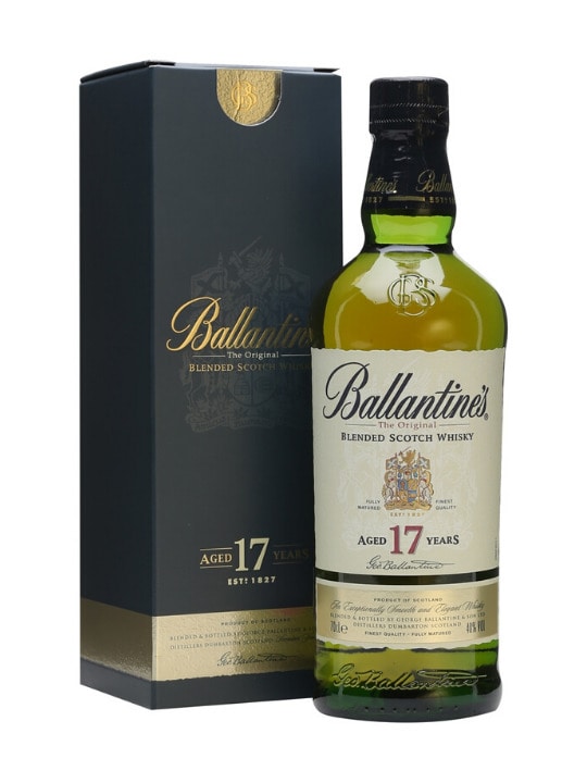 ballantines 17 yo blended scotch whisky 70cl