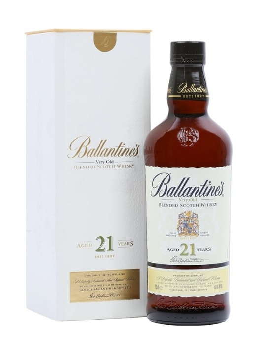 ballantines 21 yo blended scotch whisky 70cl