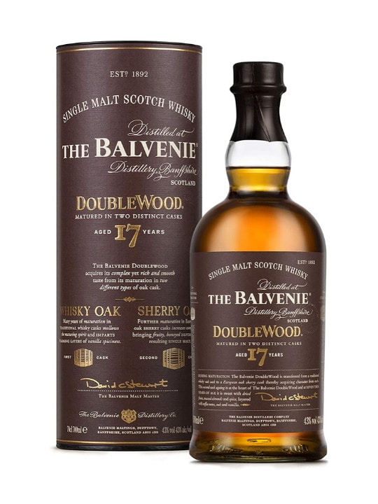 balvenie doublewood 17 yo single malt whisky 70cl