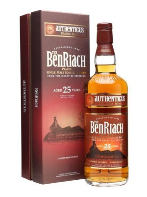 Benriach 25 Year Old Authenticus Single Malt Scotch Whisky 70cl