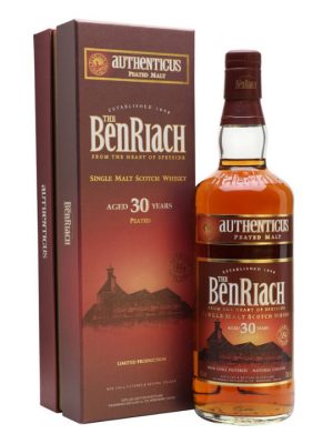 Benriach Authenticus 30 Year Old Single Malt Scotch Whisky 70cl