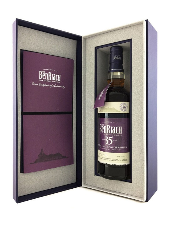 benriach 35 yo single malt 70cl