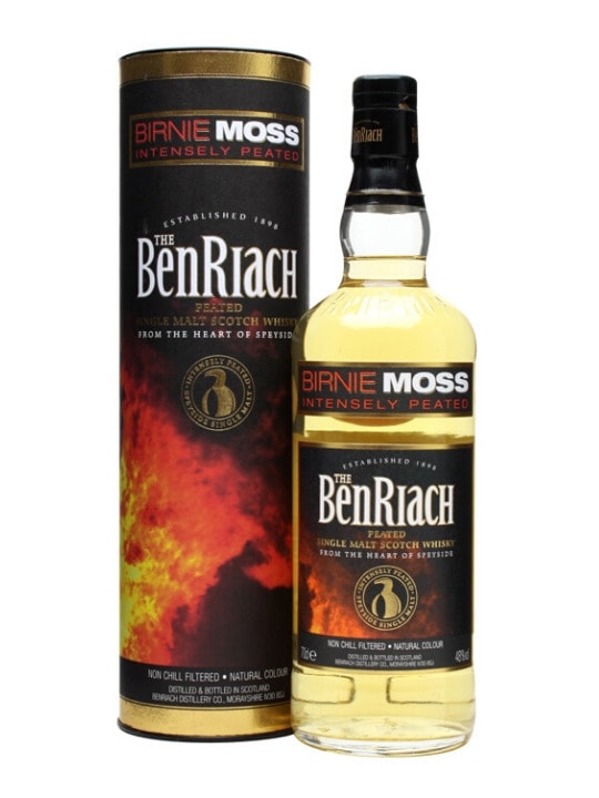 benriach birniemoss peated single malt 70cl