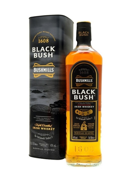 bushmills black bush irish whiskey 70cl