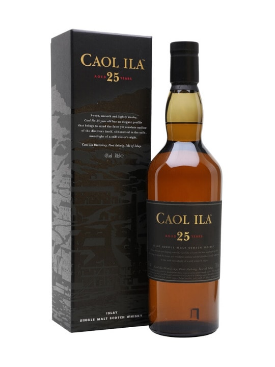 caol ila 25 yo single malt 70cl