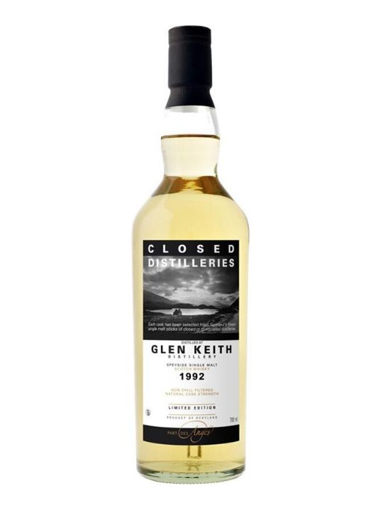 Closed Distilleries Glen Keith 1992 21 Years Old