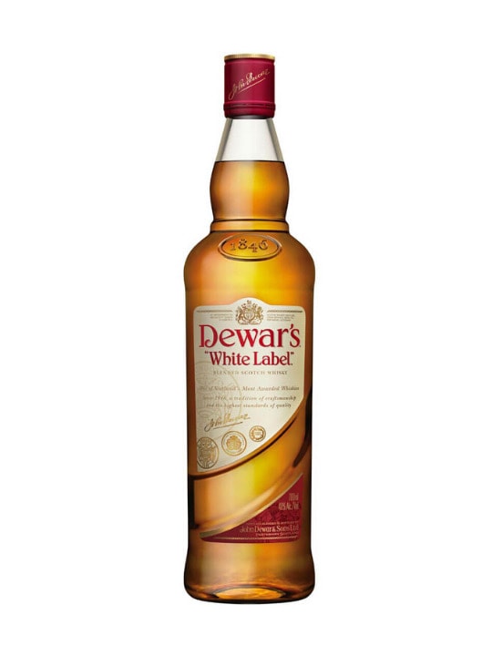 dewars white label blended scotch whisky 70cl