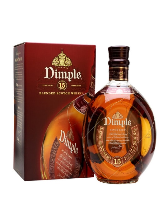 dimple 15 yo blended scotch whisky 70cl