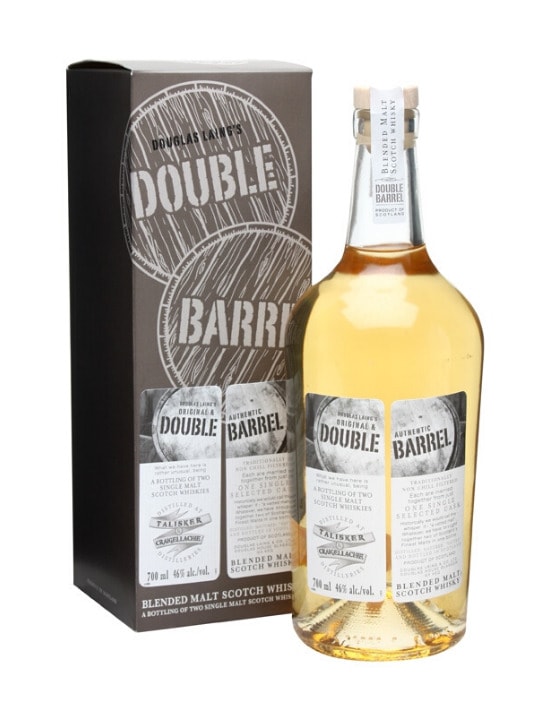 double barrel blended malt scotch whisky 70cl