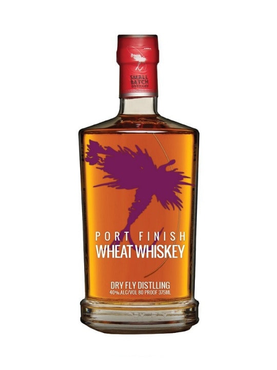 dry fly cask port finish wheat whiskey 70cl