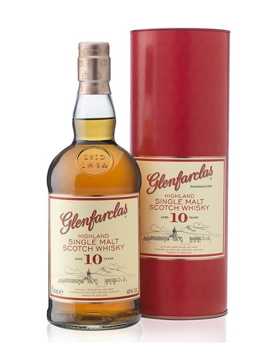 glenfarclas 10 yo single malt whisky 70cl