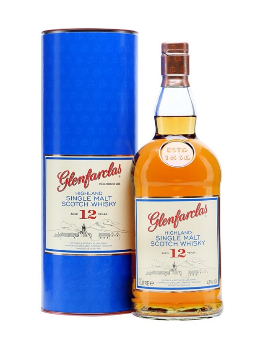 glenfarclas 12 yo single malt whisky 70cl