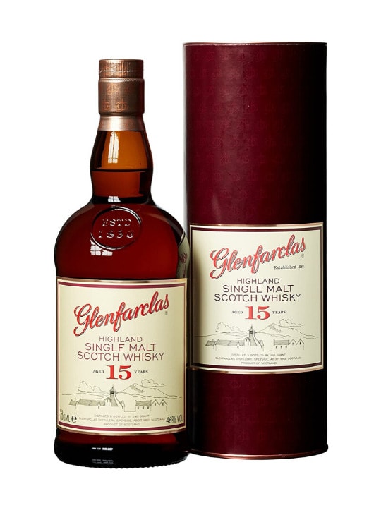 glenfarclas 15 yo single malt whisky 70cl