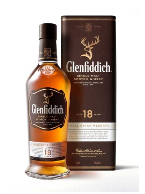 Glenfiddich Ancient Single Malt Scotch Whisky 18 Year Old 70cl