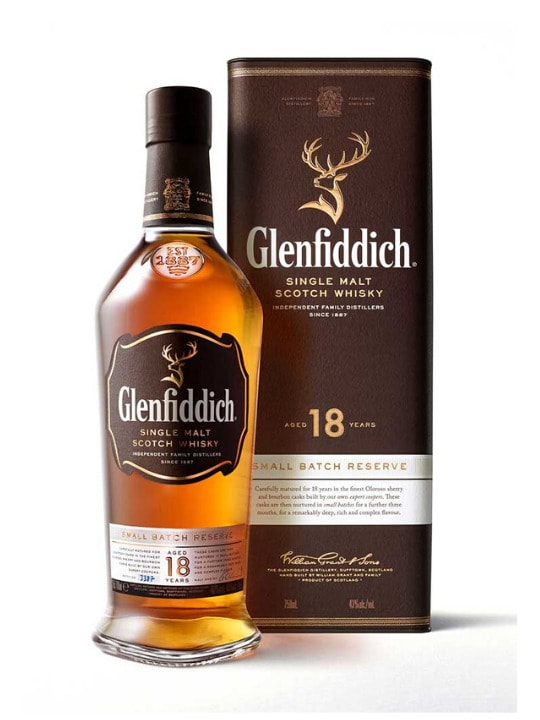 glenfiddich ancient 18 yo single malt whisky 70cl