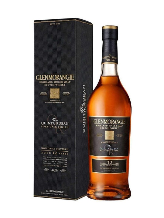 glenmorangie quinta ruban 12 yo single malt whisky 70cl