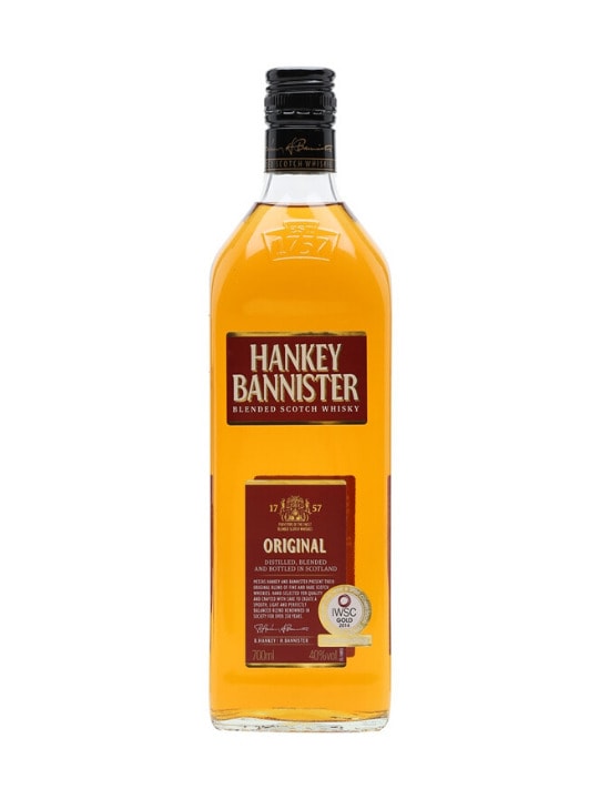 hankey bannister blended scotch whisky 70cl